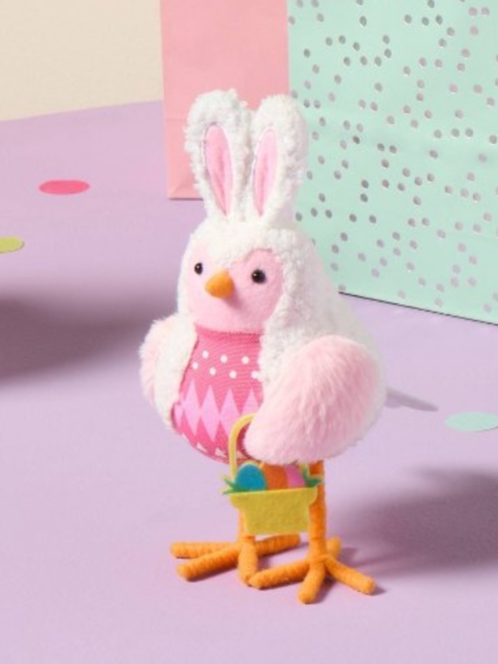 Featherly Friends Collectible Target White Easter Bunny Bird Spring 2026